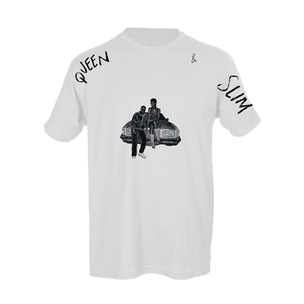 Queen & Slim Cutout White T-Shirt + Digital Soundtrack