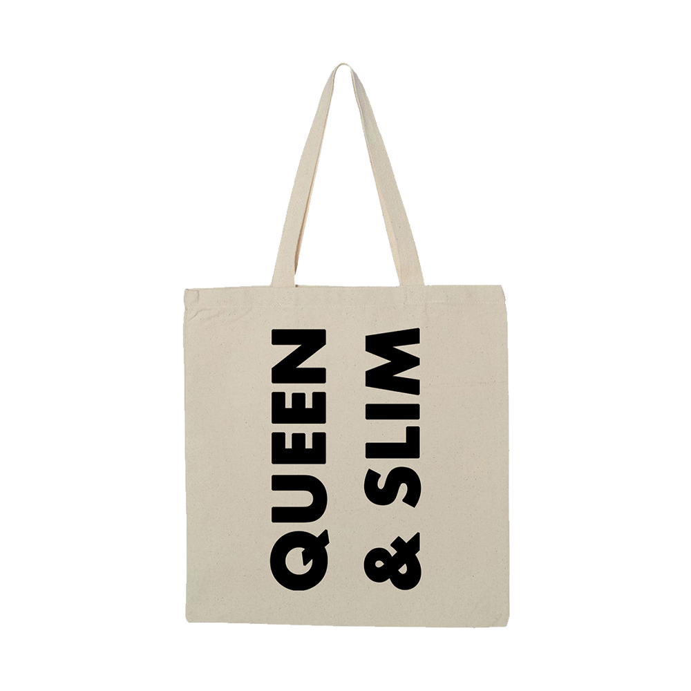 Queen & Slim Stacked Logo Tote + Digital Soundtrack